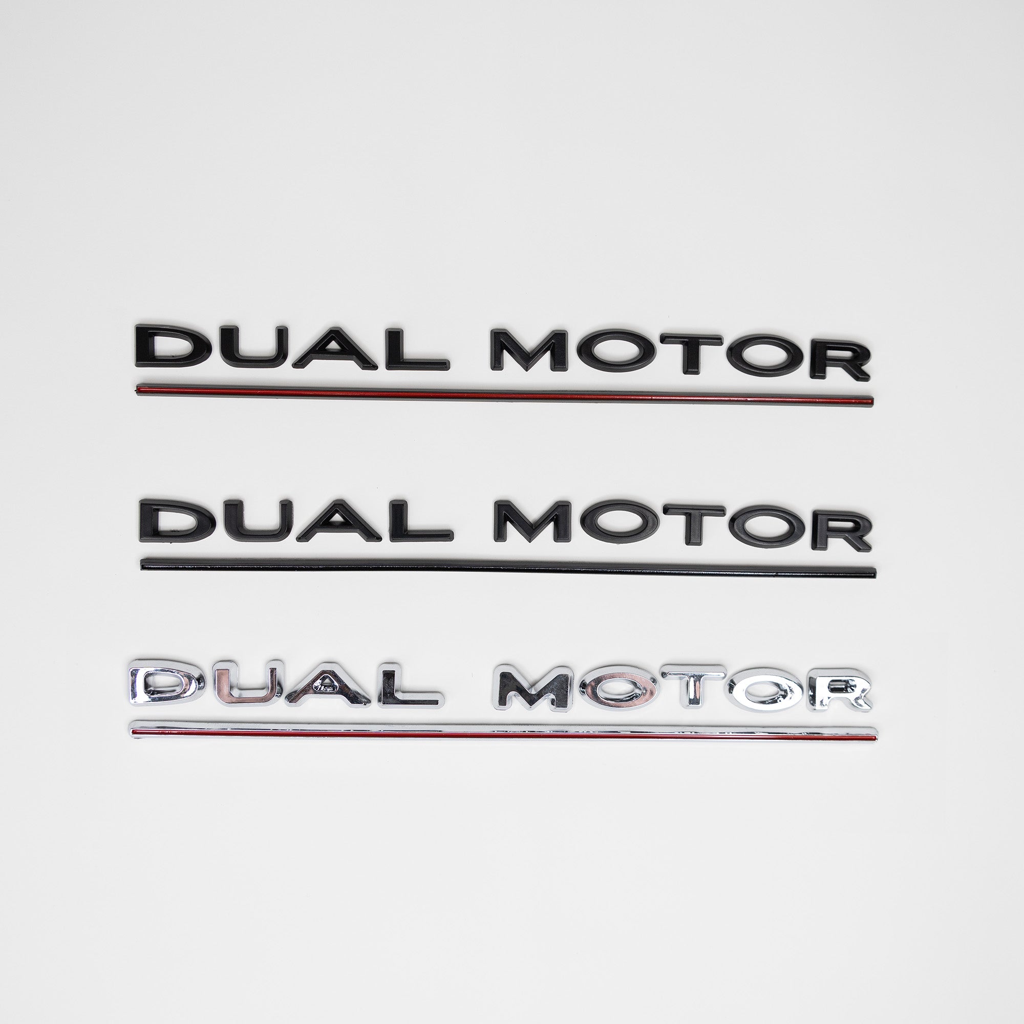 Dual Motor Logo für Tesla