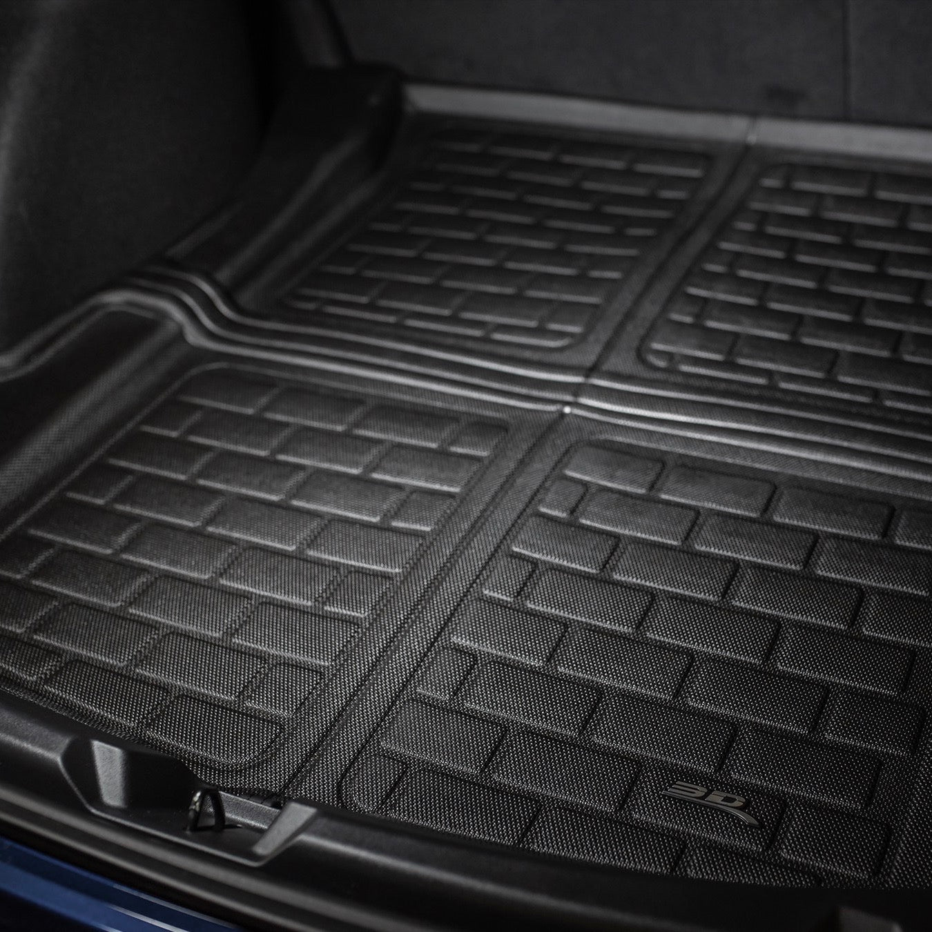 3d Maxpider Kagu Series Precision Custom Fit All-weather Shock Absorbing  Cargo Area Trunk Mat Liner Compatible With 2020-2023 Tesla Model Y : Target