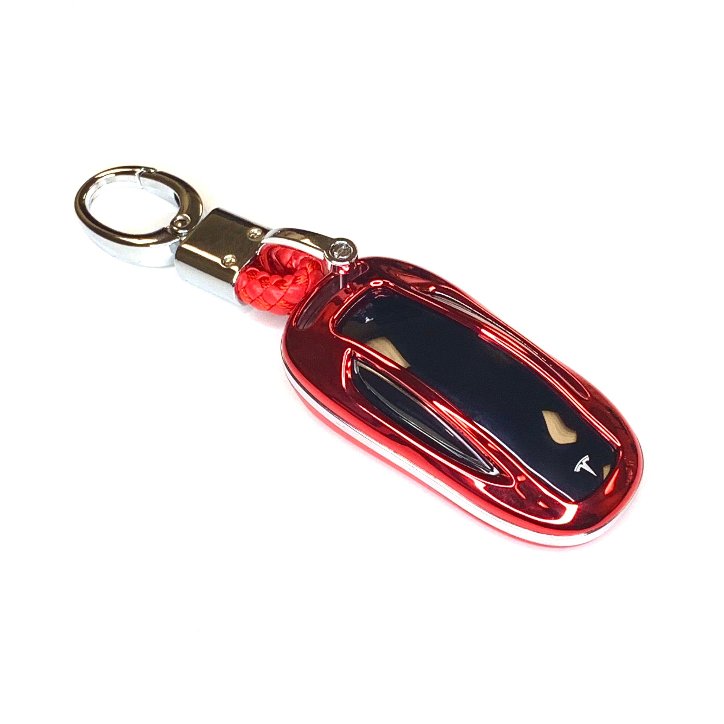 Key Case Cover With Keychain For Model 3 Model Y Fashion Key
