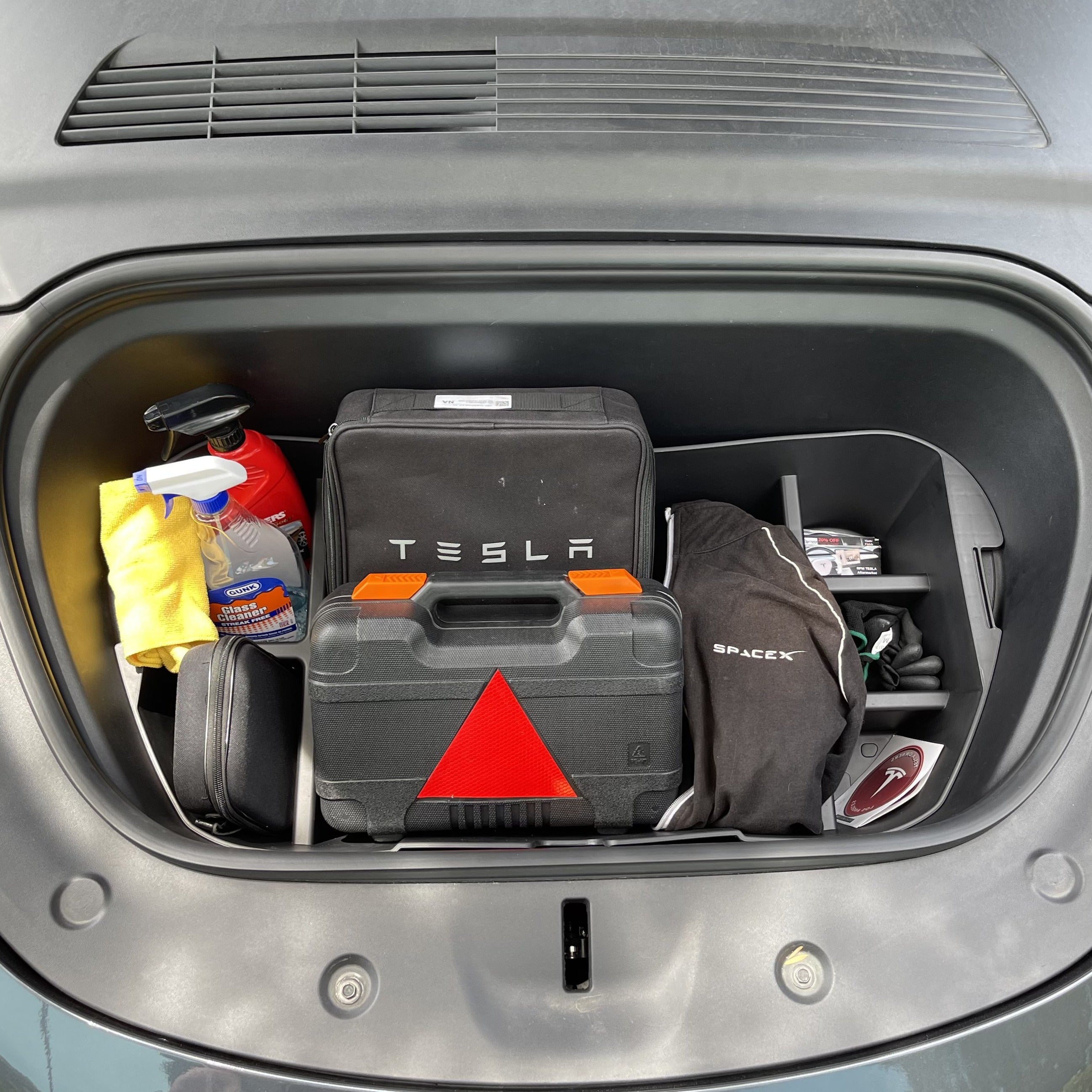 Tesla Model 3 und Model Y: Aero-Radkappen-Storage-Organizer - Plugear