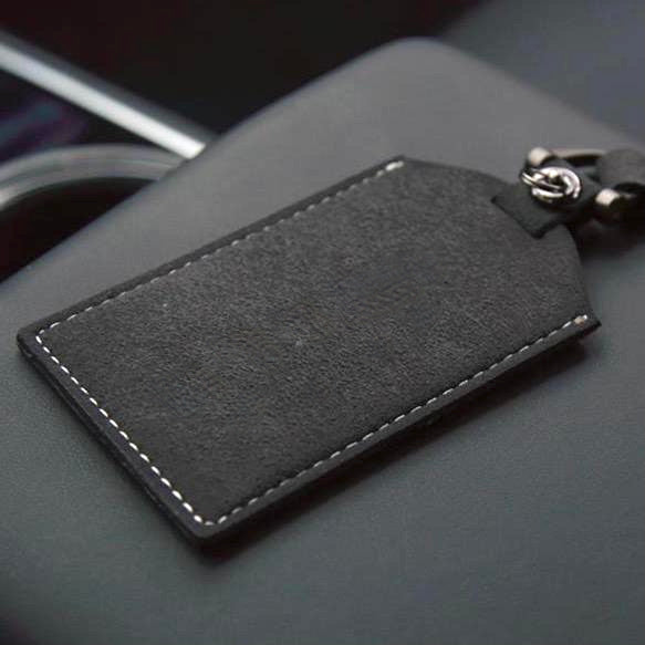 Leather Keychain Card Wallet Leather Keychain Card Sleeve 