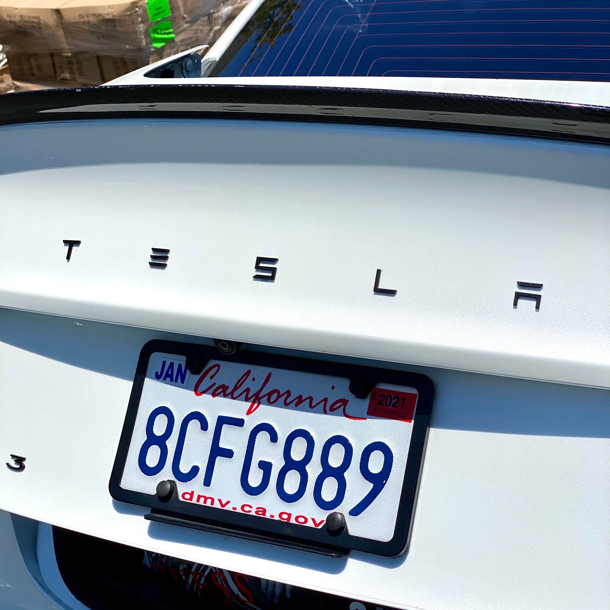 Model 3 2024+ Emblems, Badges, Decals, & More