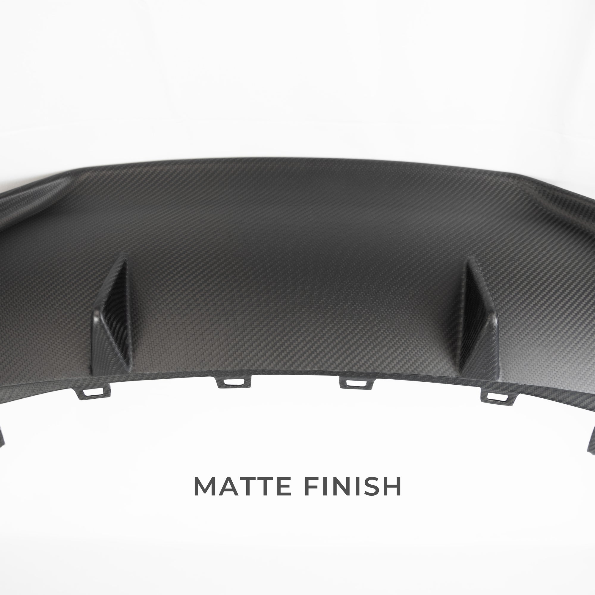 2024+ | Model 3 Futura Replacement Diffuser (3 Pieces) - Real Molded Carbon Fiber