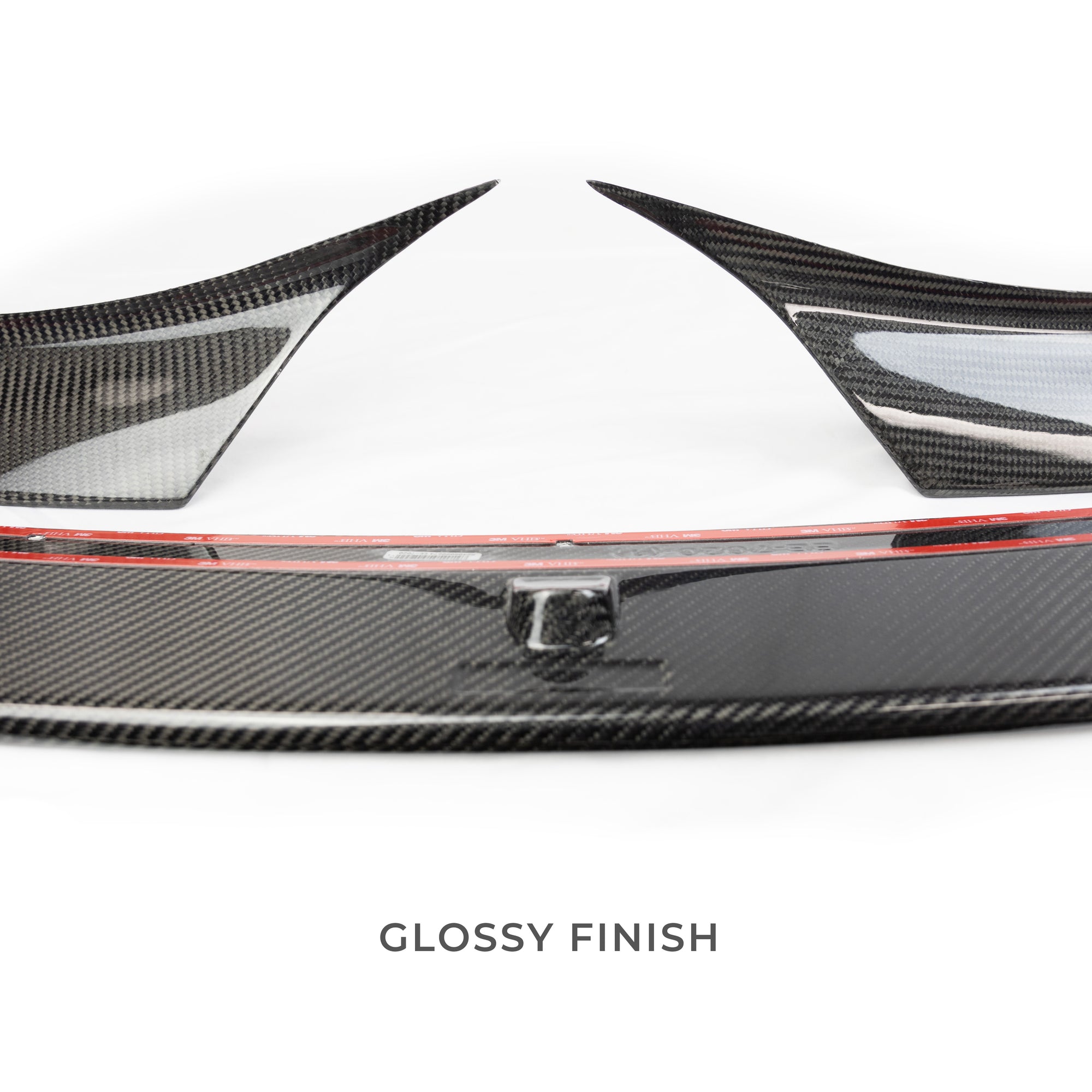 2024+ | Model 3 Absolute Front lip - Real Molded Carbon Fiber