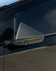 Cybertruck Side View Mirror Cap Overlays - Real Dry Molded Carbon Fiber