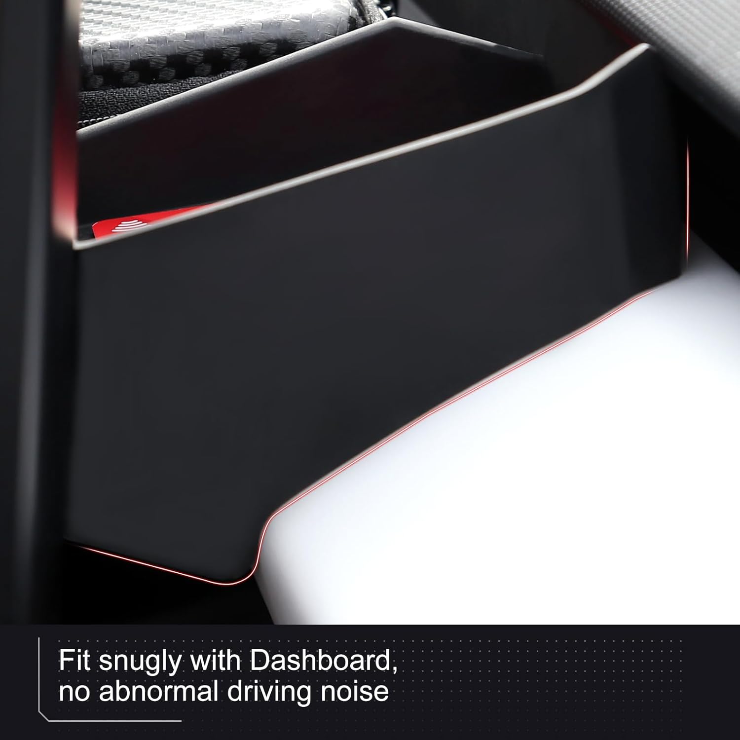 Cybertruck Behind Screen Storage Tray - Silicone