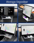 2024+ | Model 3 Display Mount Dual Organizing Shelves & Tissue Box