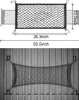 Cybertruck Rear Cargo Middle Bed Net - Horizontal Type