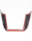 2021+ | Model S & X Charging Pad Frame Overlay - Real Molded Carbon Fiber