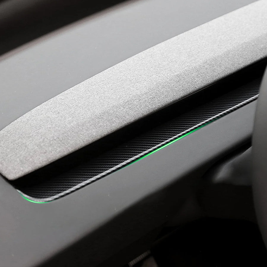 2024+ | Model 3 Dashboard Cover - Hydro Carbon Fiber Coated Matte