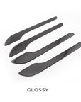 Model 3 & Y Door Handle Overlays (4 Pieces) - Real Dry Molded Carbon Fiber (Version 2.0)