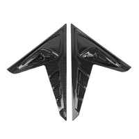 Model 3 & Y Full Cover Turn Signal Cap & Fender Accent Flares ( 1 Pair ) - Carbon Fiber Coated Variety