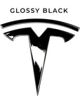 Model Y Replacement TESLA T Logo Emblems for Hood & Trunk (1 Pair, 4 Pieces)