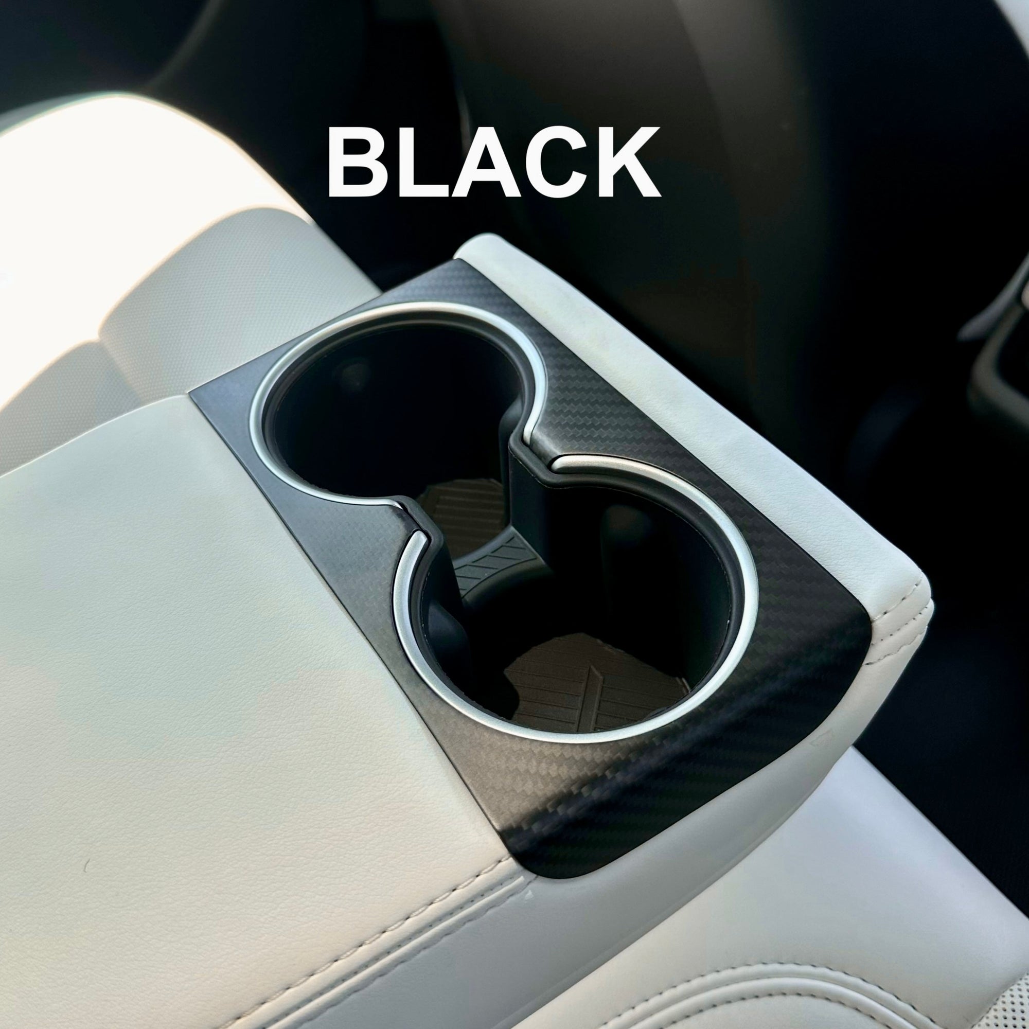 2024+ | Model 3 Backseat Dual Cup Holder Liner - Variety*