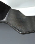 2022+ | Model X Colossal Front Lip Overlay Spoiler - Real Dry Molded Carbon Fiber