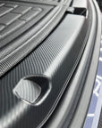 Model Y Trunk Sill Plate Cover ABS Plastic - Hydro Carbon Fiber Coated