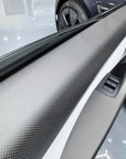 2024+ | Model 3 Plain Weave (Performance Look) Full Interior Carbon Fiber Kit Bundles (20 Pieces) - Real Dry Molded Carbon Fiber