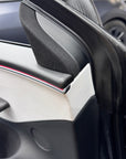 2024+ | Model 3 Plain Weave (Performance Look) Full Interior Carbon Fiber Kit Bundles (20 Pieces) - Real Dry Molded Carbon Fiber