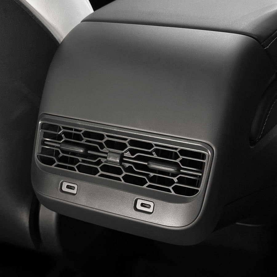 Backseat Air Vent Cover For Model Y,protection De Grille De