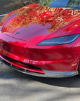 2024+ | Model 3 Absolute Front lip - Real Molded Carbon Fiber