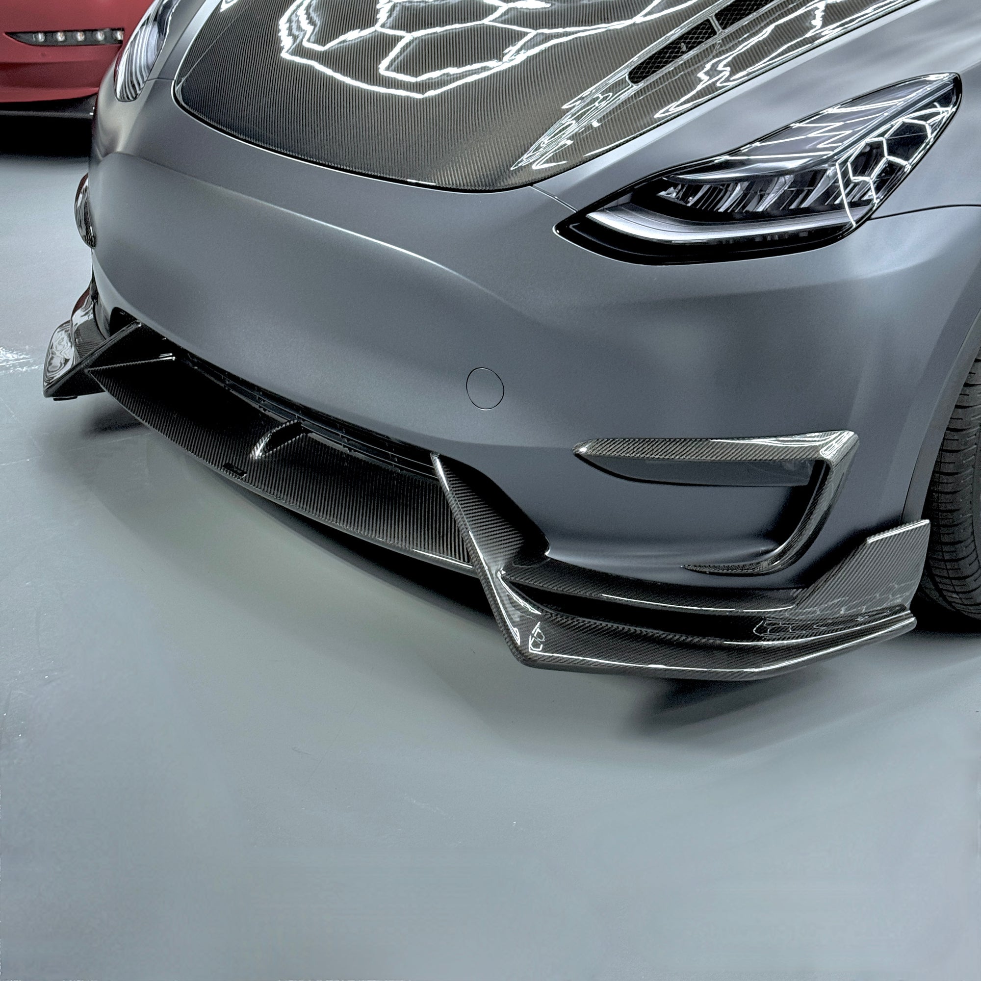 Model Y Colossal Full Body Kit - Real Dry Molded Carbon Fiber (4 Pieces)