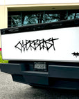 Cybertruck Cerberus Beast Vinyl Decal Logo (Pack of 3) - Variety*