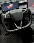 2024+ | Model 3 Yoke Carbon Fiber Steering Wheel Upgrade - Variety*