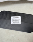 Cybertruck Upper Dashboard Overlay - Real Dry Molded Carbon Fiber