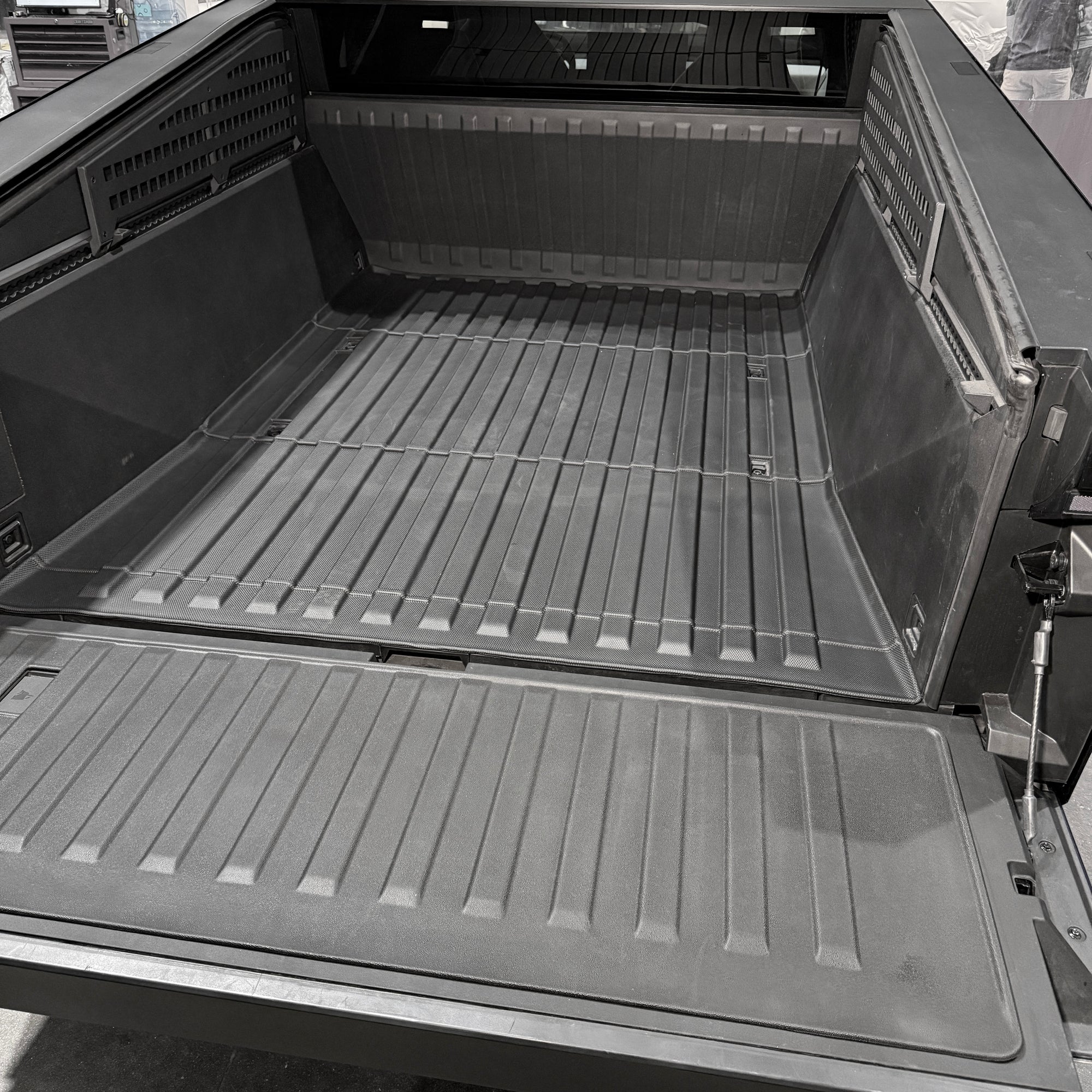 Cybertruck All-Weather Cargo Mats for Truck Bed Base, Walls, &amp; Frunk - Free USA Ground Shipping