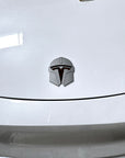 Model 3 & Y Mandalorian T Logo Overlay Emblem Badge - Front Hood