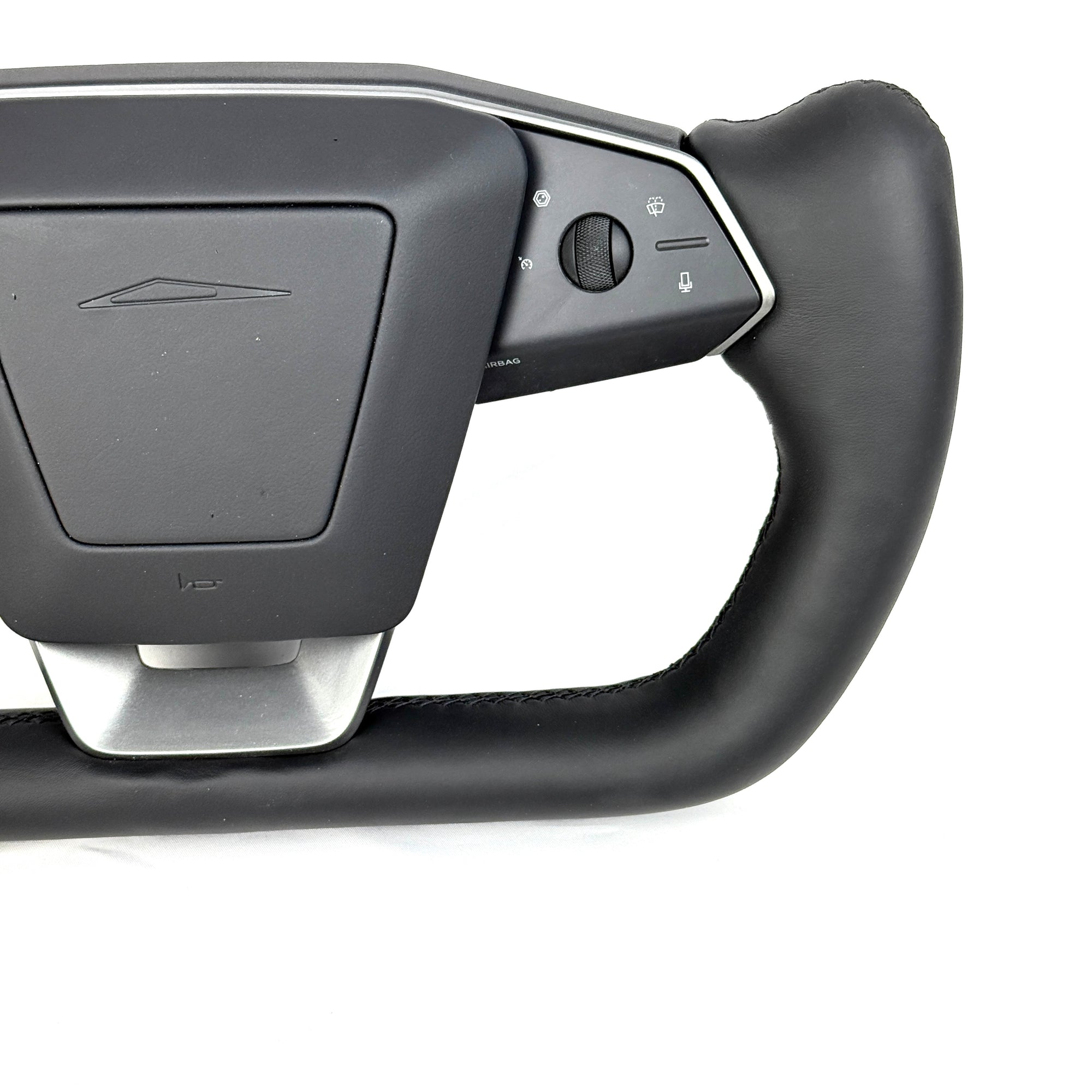 2024+ | Model 3 Highland Refreshed Heated Yoke Steering Wheel Upgrade  - Color / Finish Options