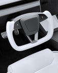 2024+ | Model 3 Highland Refreshed Heated Yoke Steering Wheel Upgrade  - Color / Finish Options