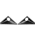 Cybertruck Front Fender Camera Applique Overlays (1 Pair) - Real Molded Carbon Fiber