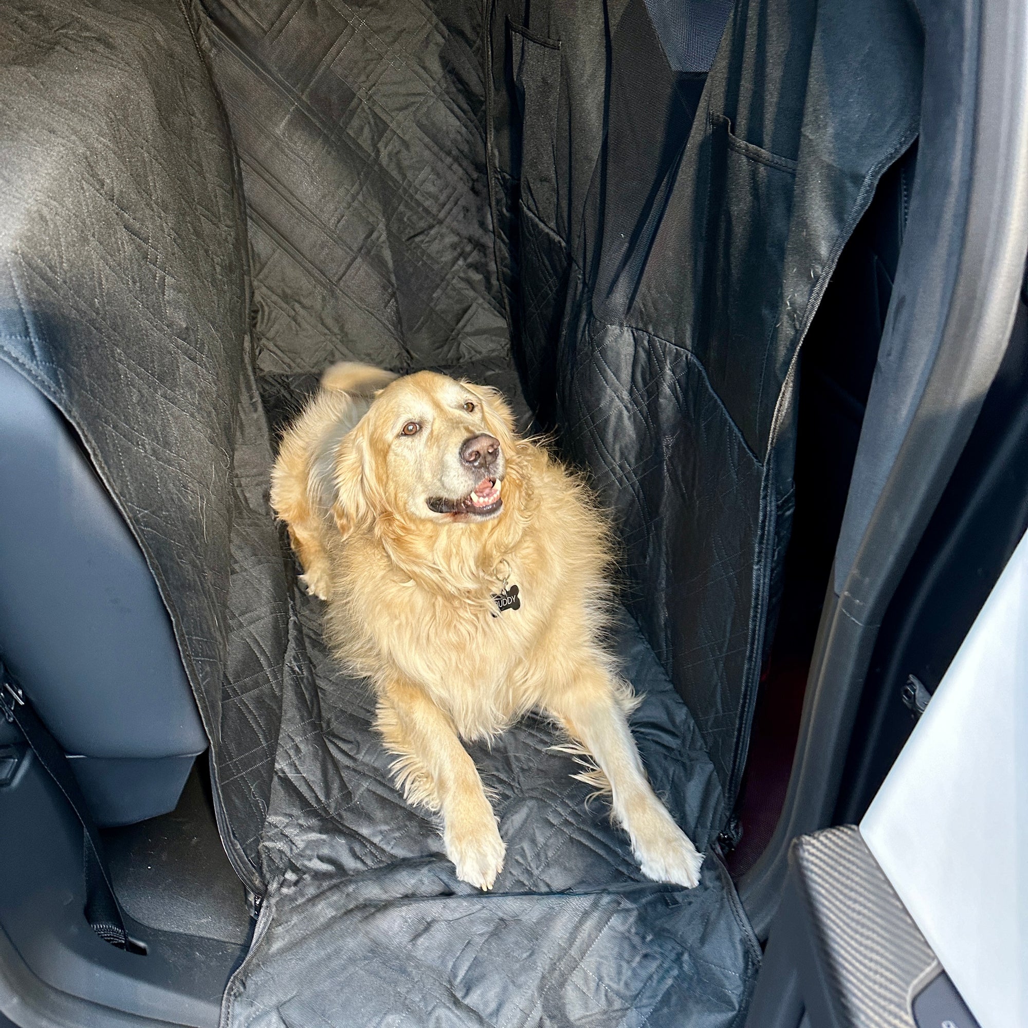 Cybertruck Backseat Large Pet Mat - Works with Seats Folded Up