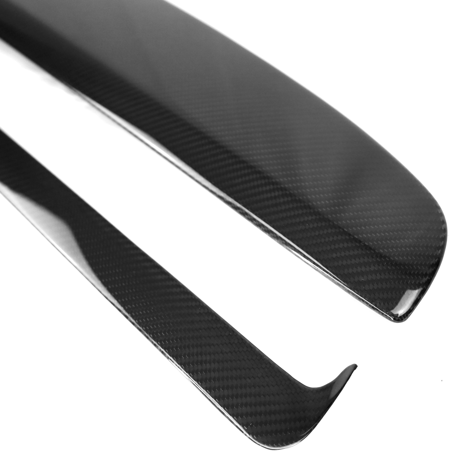 2024+ | Model 3 Dashboard Replacement Kit (3 Piece Options) - Real Dry Molded Carbon Fiber