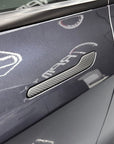 Model 3 & Y Door Handle Overlays (4 Pieces) - Real Dry Molded Carbon Fiber (Version 2.0)