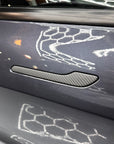 Model 3 & Y Door Handle Overlays (4 Pieces) - Real Dry Molded Carbon Fiber (Version 2.0)