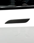 Model S Door Handle Overlay - (Set of 4) Real Dry Molded Carbon Fiber