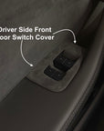 2024+ | Model 3 Alcantara Window & Door Switch Cover (6 Pieces) - Imported from Italy