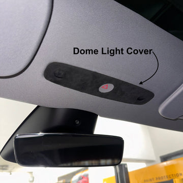 2024+ | Model 3 Alcantara Dome Light Cover - Imported from Italy