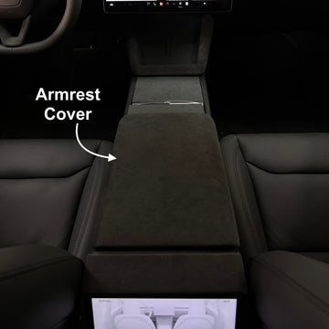 2024+ | Model 3 Alcantara Armrest Cover - Imported from Italy