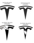 Model Y Replacement TESLA T Logo Emblems for Hood & Trunk (1 Pair, 4 Pieces)