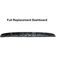 2024+ | Model 3 Dashboard Replacement Kit (3 Piece Options) - Real Dry Molded Carbon Fiber