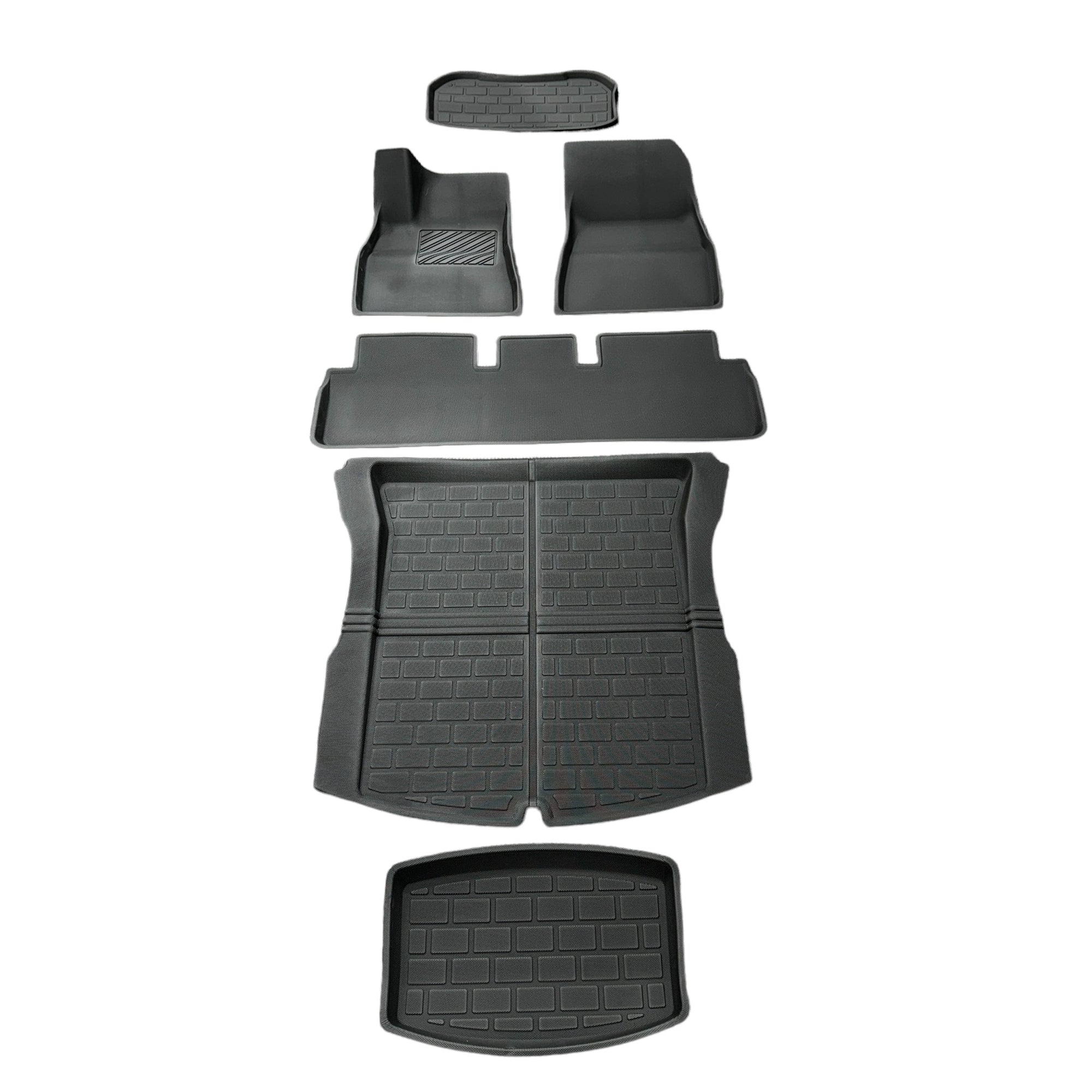 2024+ | Model 3 Floor &amp; Cargo Mats All-Weather Design - 3 Layer Construction