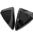 Cybertruck Side View Mirror Cap Overlays - Real Dry Molded Carbon Fiber