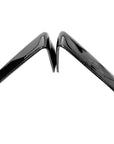 Cybertruck Side View Mirror Cap Overlays - Real Dry Molded Carbon Fiber