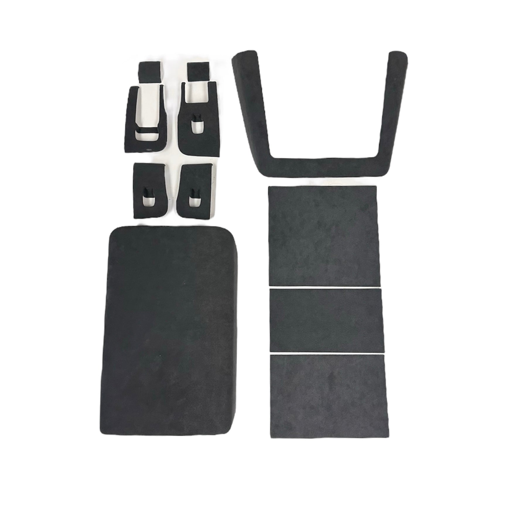 2024+ | Model 3 Full Interior Italian Alcantara Kit (17 Pieces) - Imported from Italy