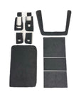 2024+ | Model 3 Full Interior Italian Alcantara Kit (17 Pieces) - Imported from Italy