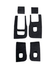 2024+ | Model 3 Alcantara Window & Door Switch Cover (6 Pieces) - Imported from Italy