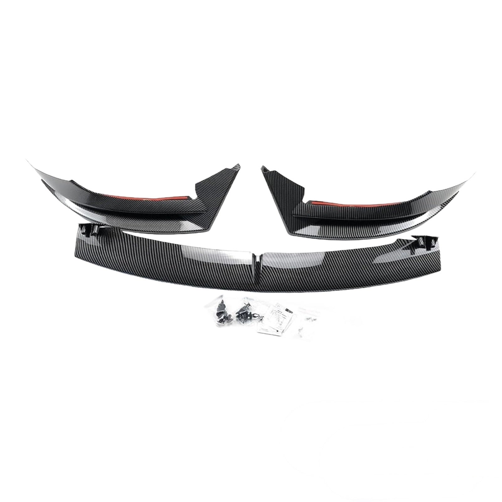 2017-2023 | Model 3 Viento Front Lip Spoiler ABS Plastic (3 Pieces) - Variety*